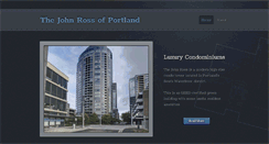 Desktop Screenshot of johnrossportland.com